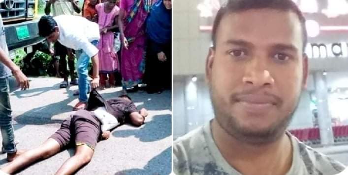 লাখাইয়ে ট্রাকের সাথে সংঘর্ষে মোটরসাইকেল আরোহী নিহত