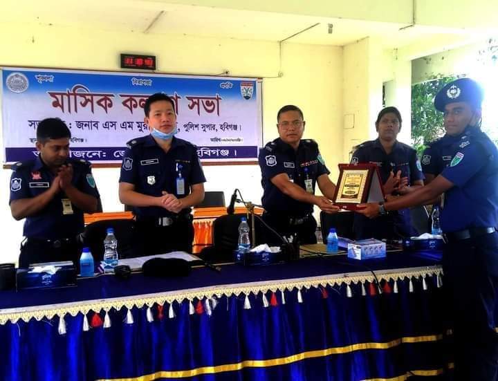 আবারও জেলার শ্রেষ্ঠ ওসি নির্বাচিত বানিয়াচংয়ের ওসি এমরান