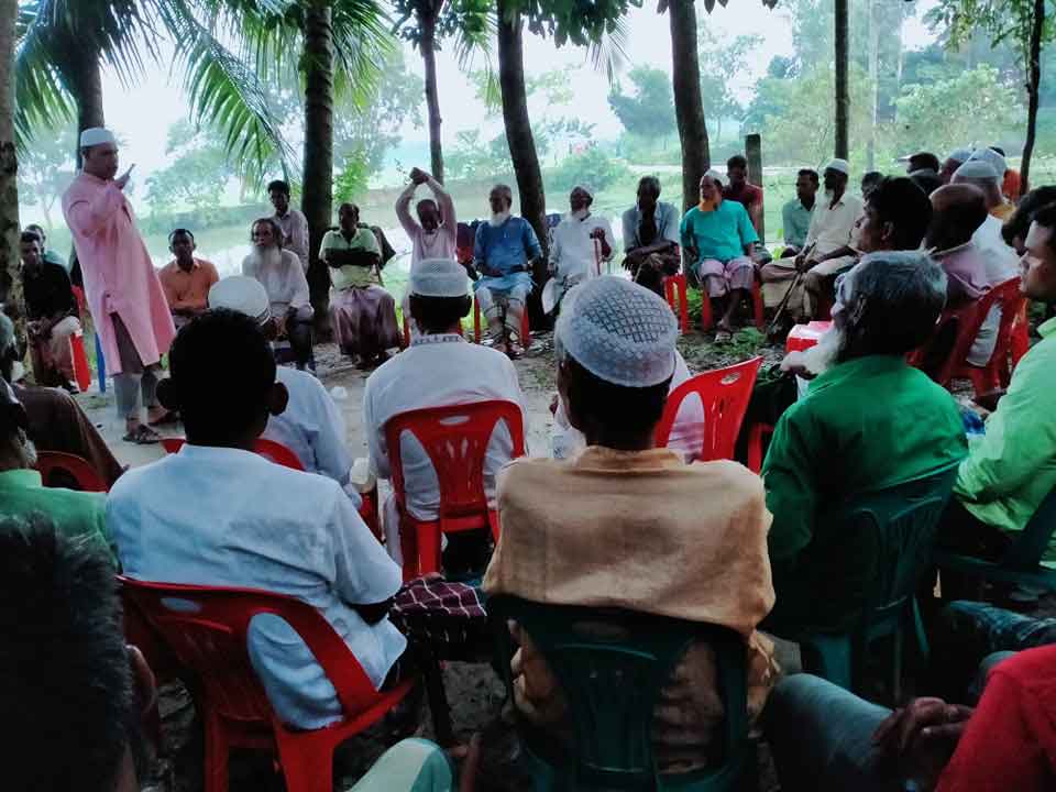 কাকাইলছেও ইউয়িনে চেয়ারম্যান প্রার্থী সাংবাদিক ফরিয়াদের গণসংযোগ
