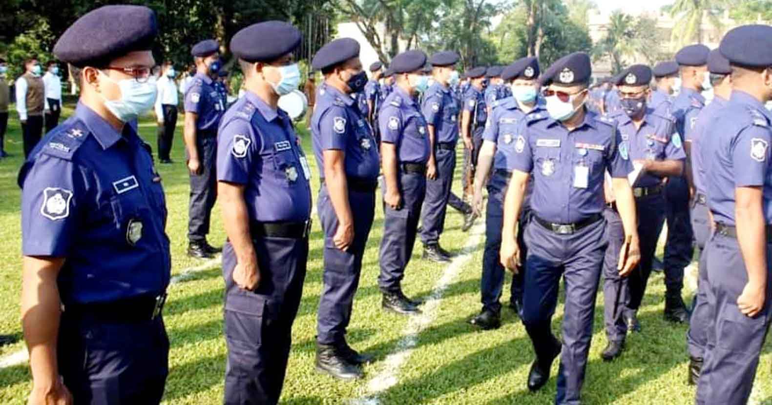 হবিগঞ্জ জেলা পুলিশের মাস্টার প্যারেড অনুষ্ঠিত হবিগঞ্জ জেলা পুলিশের মাস্টার প্যারেড অনুষ্ঠিত