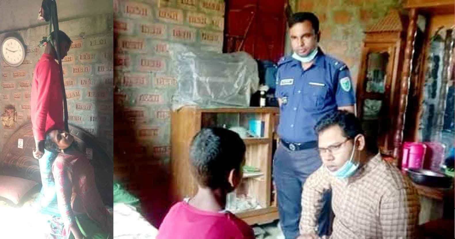 চুনারুঘাটে একই ওড়নায় স্বামী-স্ত্রীর আত্মহত্যা