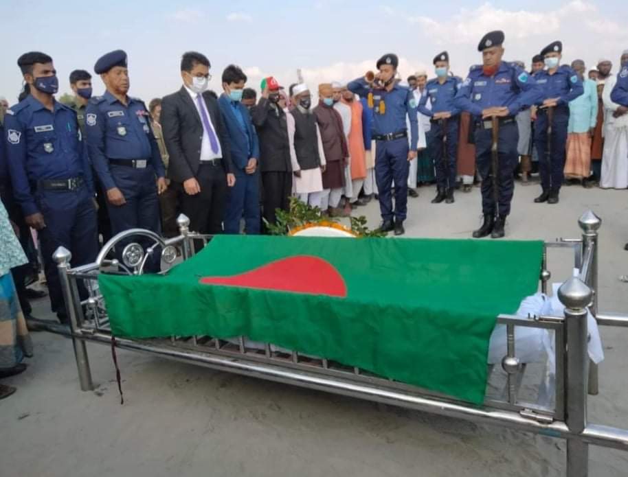 লাখাইয়ে বীর মুক্তিযোদ্ধা মলিন মিয়ার ইন্তেকাল, রাষ্ট্রীয় মর্যাদায় দাফন সম্পন্ন