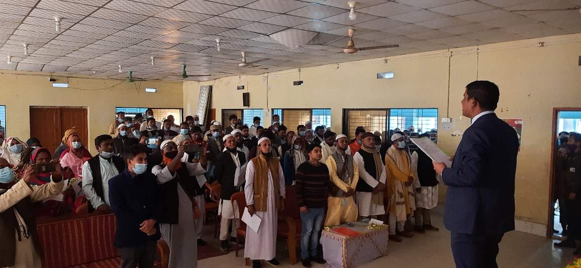 received_618771525859754 লাখাইয়ে ইউপি সদস্যদের শপথ গ্রহণ