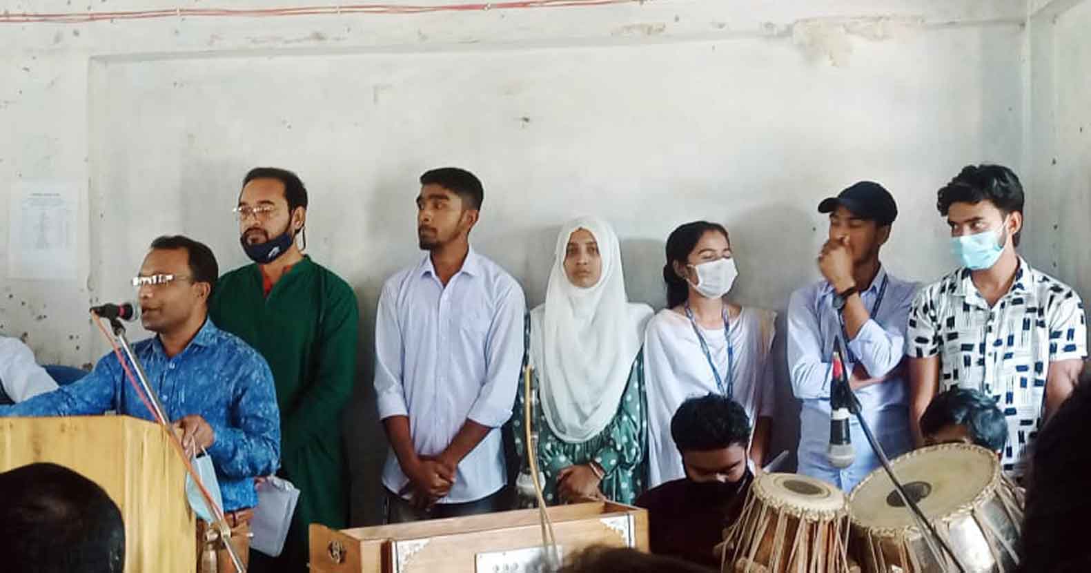 শাহজালাল সরকারি কলেজে কবিতা আবৃত্তি ও সাংস্কৃতিক অনুষ্ঠান অনুষ্ঠিত