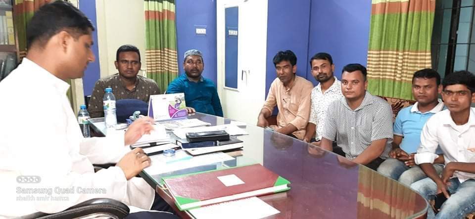 আজমিরীগঞ্জ থানার নবাগত ওসি’র সহিত সাংবাদিক নেতৃবৃন্দের মতবিনিময়