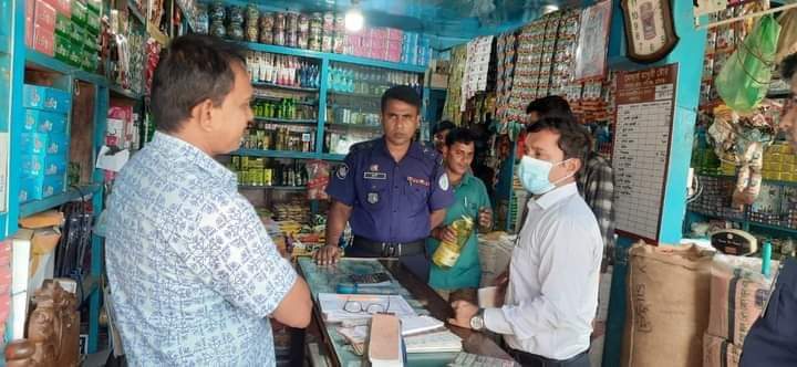 নবীগঞ্জে মোবাইল কোর্টের অভিযান