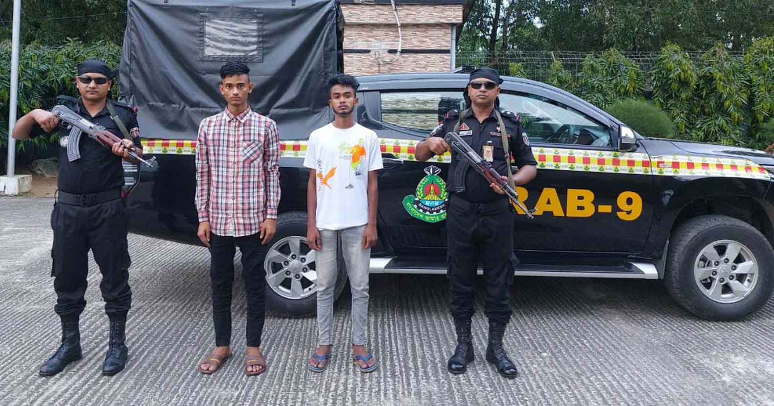 সিলেটের আলোচিত কিশোর গ্যাং জিসান গ্রুপের ০২ সদস্য গ্রেফতার