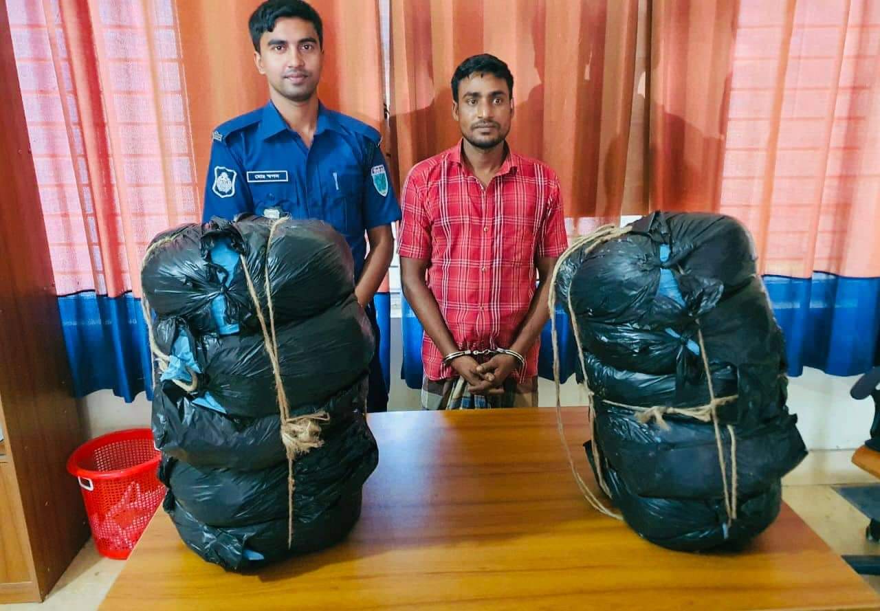 মাধবপুরে অবৈধ মাদকসহ গ্রেফতার ১