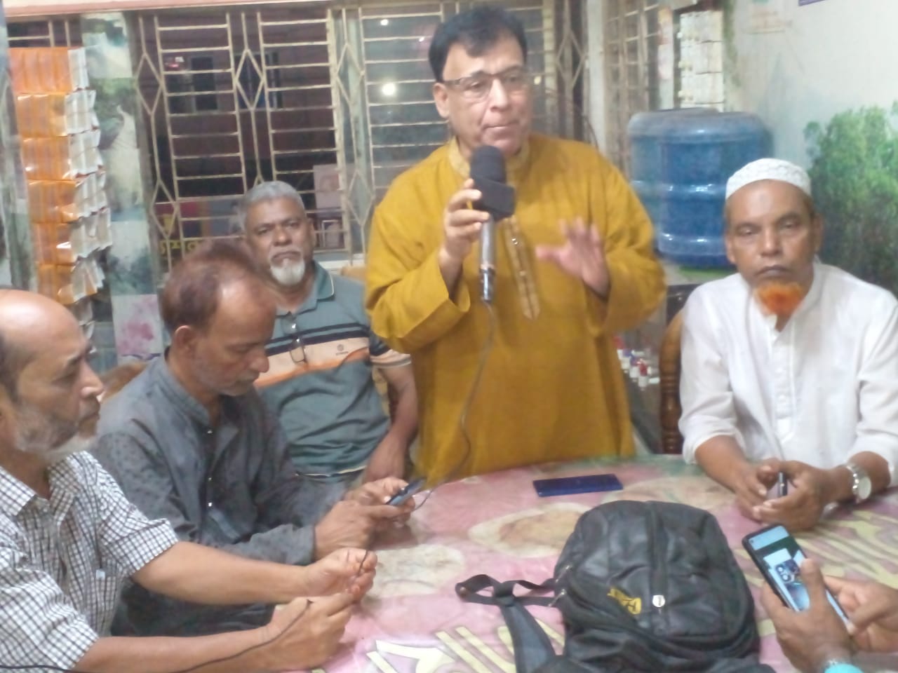 জাতীয় পার্টি শায়েস্তাগঞ্জ পৌর শাখার মতবিনিময় সভা ও দোয়া মাহফিল