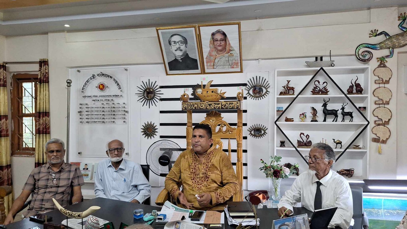 হবিগঞ্জ-৩ আসনে নৌকার প্রার্থীতা ঘোষনা করলেন চেয়ারম্যান মোতাচ্ছিরুল ইসলাম