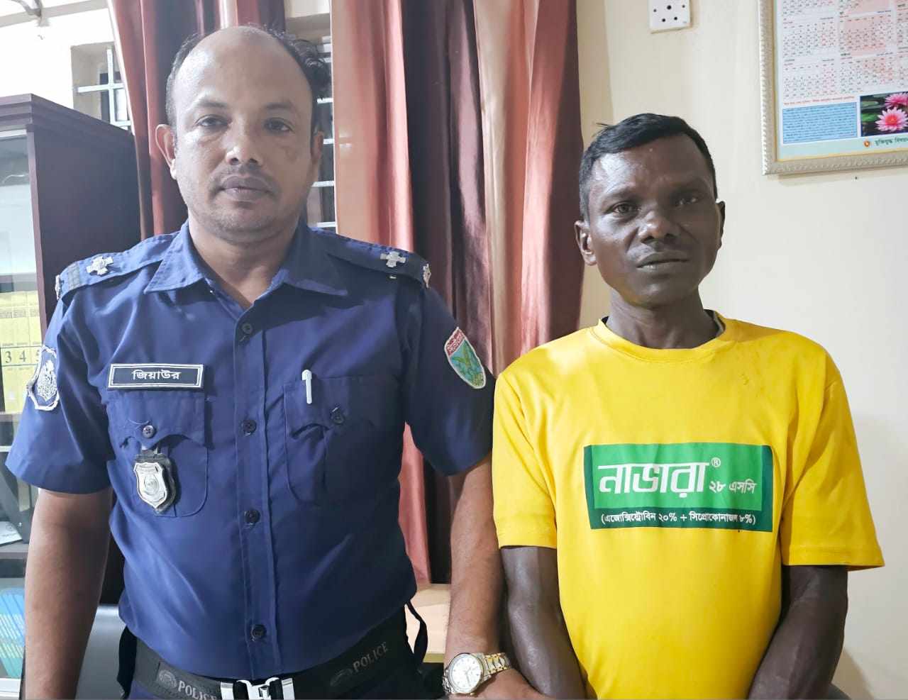 মাধবপুরে যাবজ্জীবন সাঁজাপ্রাপ্ত আসমী গ্রেফতার