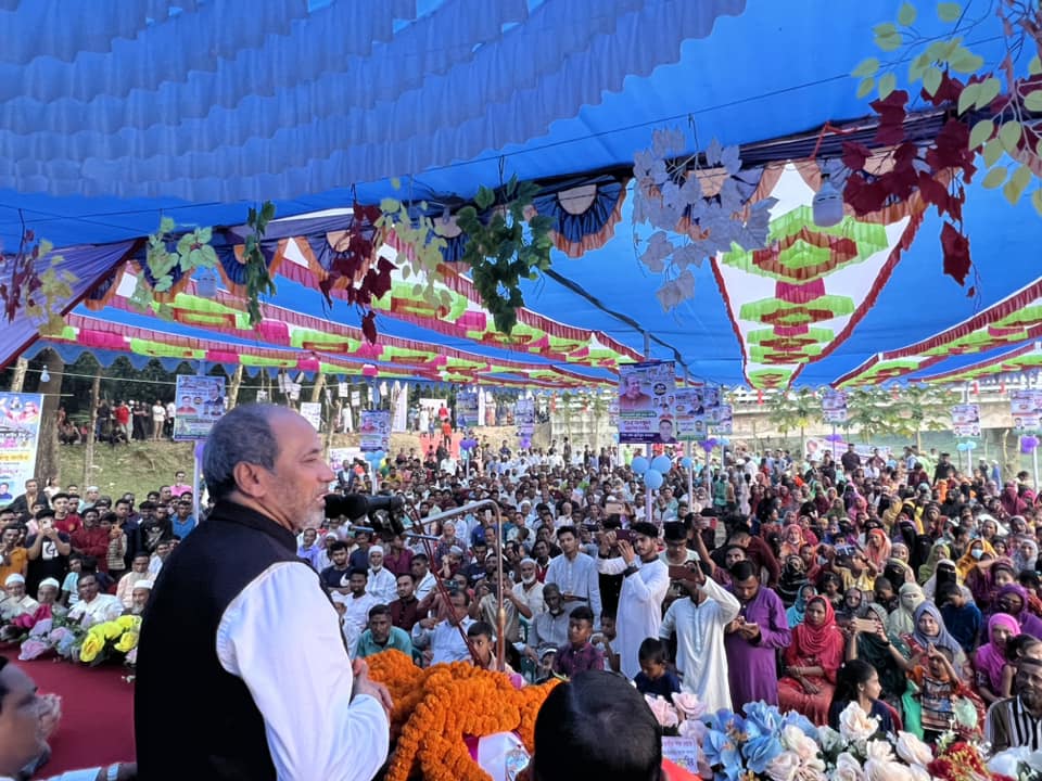 ব্রীজের উদ্বোধন নয়; যেন মুক্তির উৎসব