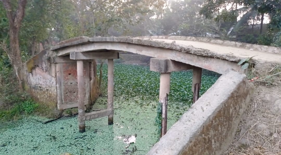 মাধবপুরে এ যেনো ব্রীজ নয় একটি মরণ ফাঁদ! – Habiganj News