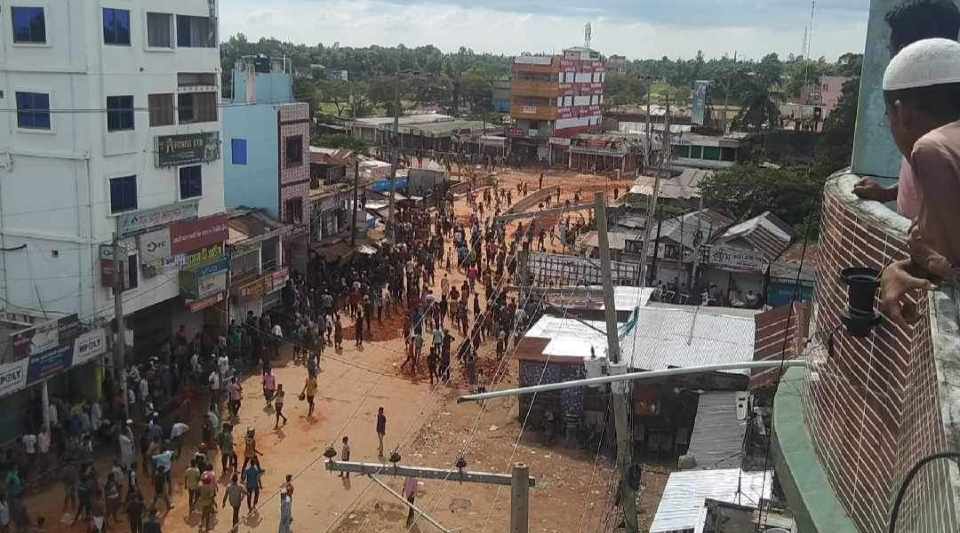 হবিগঞ্জের বাহুবল মিরপুরে রাত-দিনে টানা ১০ঘন্টা সংঘর্ষে সংবাদকর্মীসহ আহত ৫ শতাধিক