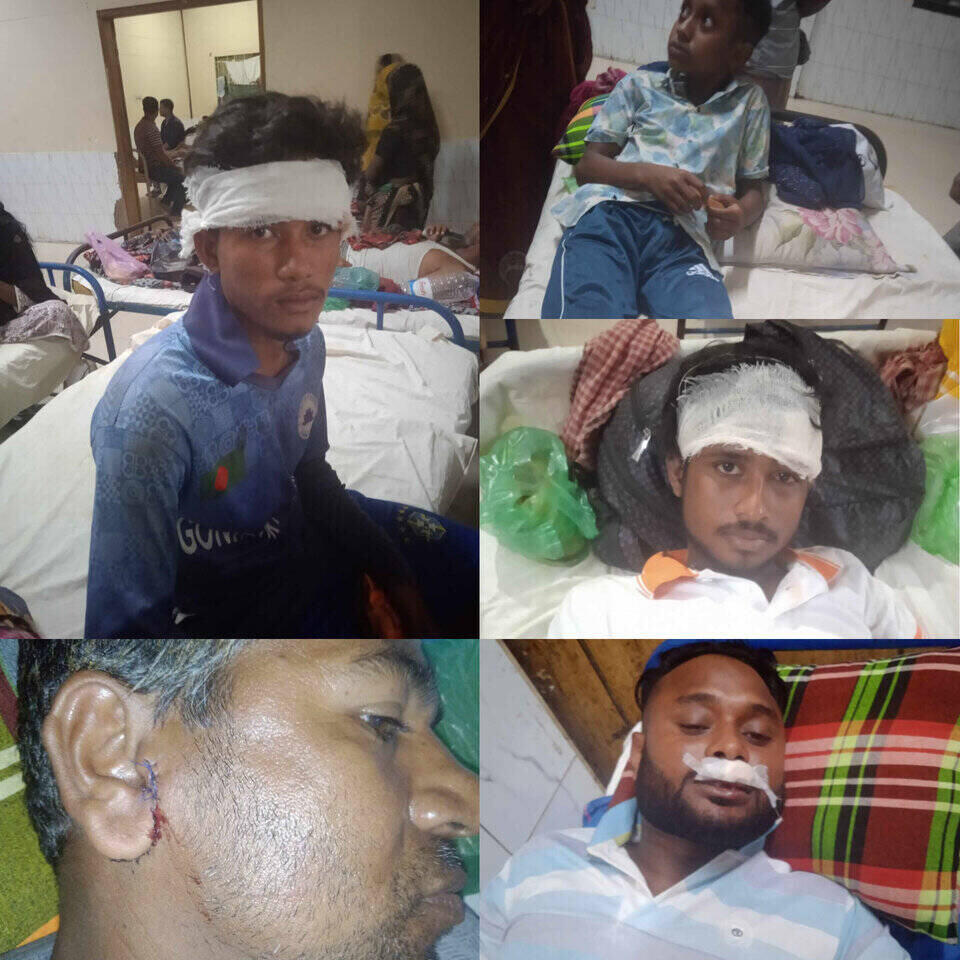 লাখাইয়ে ফুটবল খেলাকে কেন্দ্র করে আহত ২০