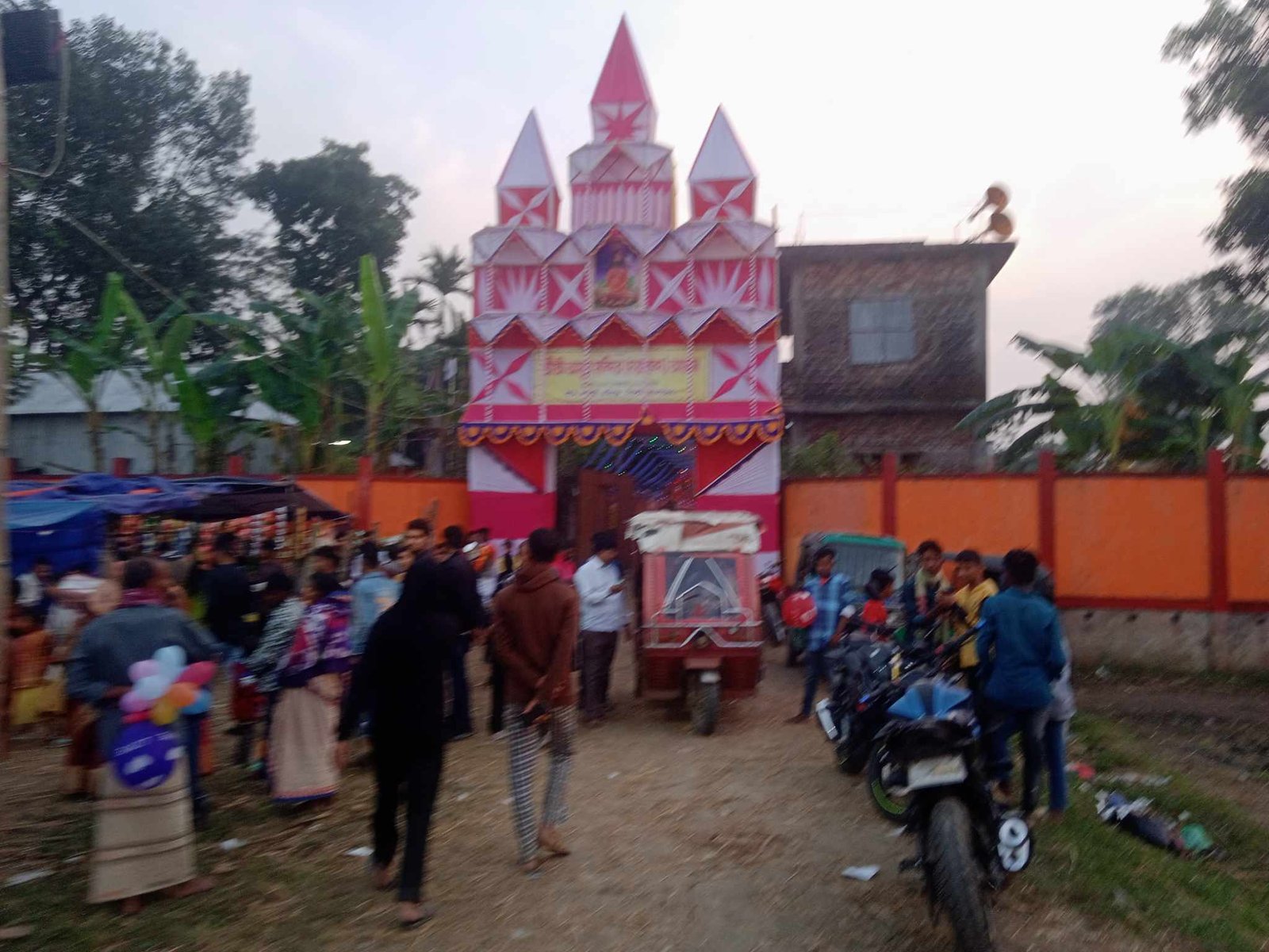 লাখাইয়ে  ১০৬ তম উৎসব ২৪ প্রহর ব্যাপী দয়ানন্দ ঠাকুরের  নামযজ উৎসব  সমাপ্ত