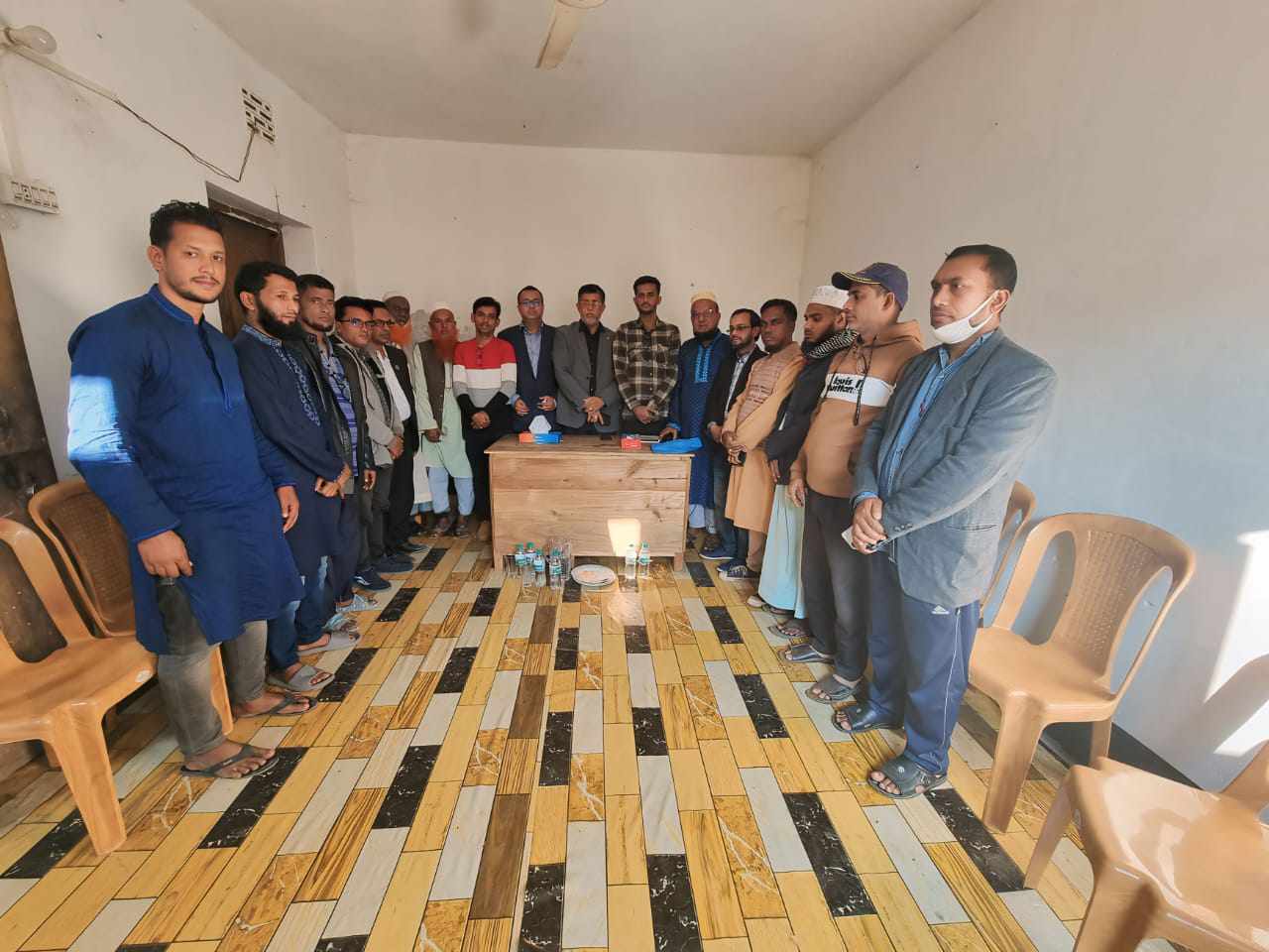 লাখাইয়ে প্রেসক্লাব নেতৃবৃন্দের সাথে হবিগঞ্জ প্রেসক্লাব নেতৃবৃন্দের সভা