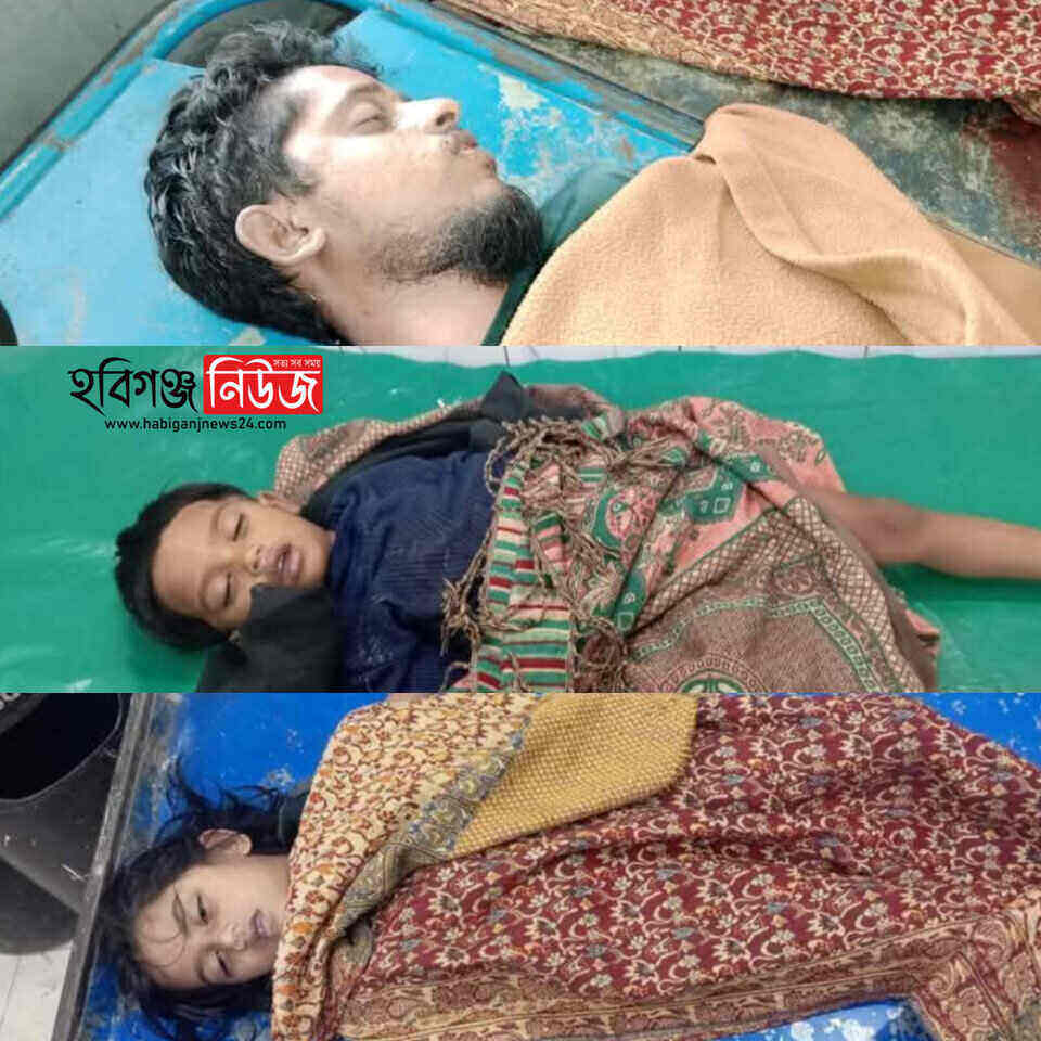 চুনারুঘাটে স্ত্রীর সাথে অভিমান করে দুই সন্তানকে হত্যা, ঋণগস্থ পিতার আত্মহত্যা