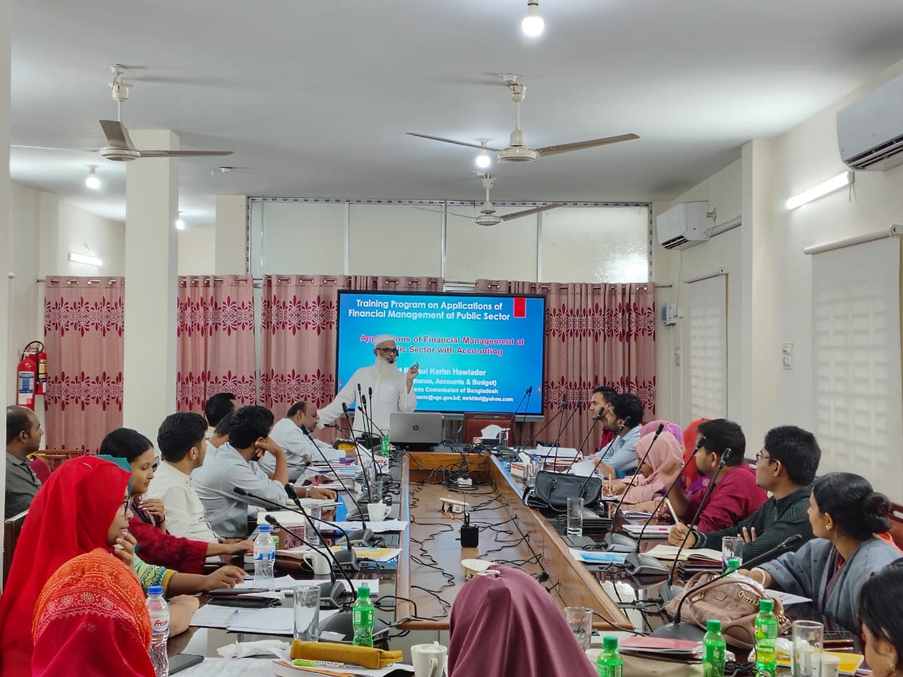হবিগঞ্জ কৃষি বিশ্ববিদ্যালয়ে আর্থিক ব্যবস্থাপনা বিষয়ক প্রশিক্ষণ অনুষ্ঠিত