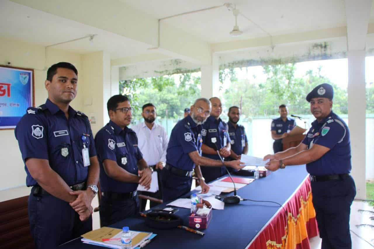 লাখাই থানার ওসি মোঃ বন্দে আলী হবিগঞ্জ জেলার শ্রেষ্ঠ ওসি নির্বাচিত