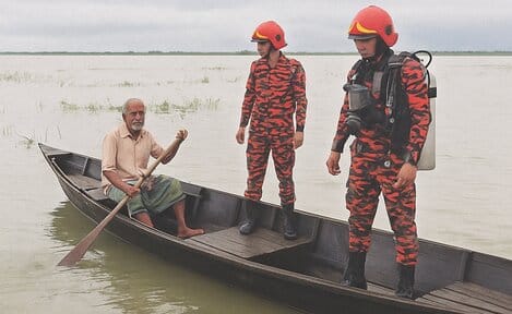 লাখাইয়ে হাওরে মাছ ধরতে গিয়ে নিখোঁজ ১: ৫ ঘণ্টা পেরিয়েও মেলেনি সন্ধান