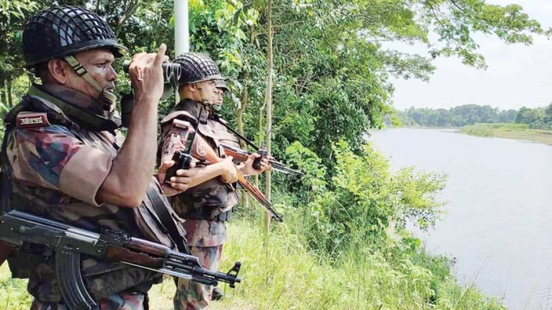 সিলেট সীমান্তে বিএসএফের গুলি, পাল্টা জবাব বিজিবির সিলেট সীমান্তে বিএসএফের গুলি, পাল্টা জবাব বিজিবির